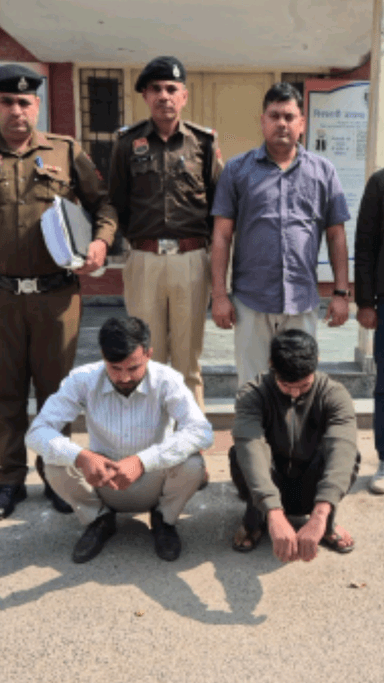 फरीदाबाद: शेयर निवेश के नाम पर 8.64 लाख रुपए की ठगी, अपराध शाखा NIT ने 2 आरोपियों को किया गिरफ्तार