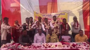 झांसी: मंडी परिसर में उ.प्र. राज्य चतुर्थ श्रेणी कर्मचारी महासंघ का द्विवार्षिक जिला और मंडल का निर्विरोध चुनाव सम्पन्न हुआ