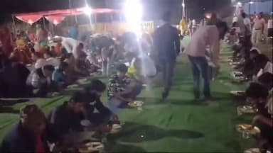 अमानगंज: अमानगंज झिरियन धाम में मासिक अखंड राम नाम संकीर्तन पाठ का समापन, कन्या भोज और भंडारे का आयोजन