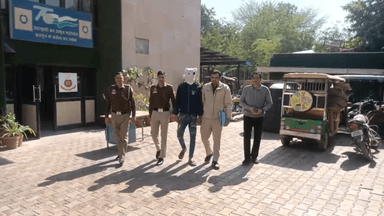 द्वारका: बिंदापुर थाना पुलिस ने हथियारबंद बदमाश को किया गिरफ्तार