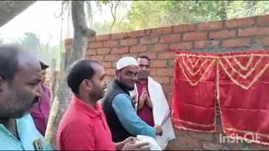 नावकोठी: नावकोठी के वार्ड नंबर 1 में कब्रिस्तान की घेराबंदी का शिलान्यास, मुखिया ने किया, गणमान्य लोग रहे मौजूद