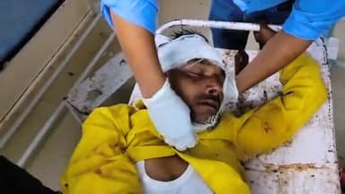 मिहोना: एवीएम स्कूल के पास अज्ञात वाहन ने बाइक में टक्कर मारी, दो लोग घायल