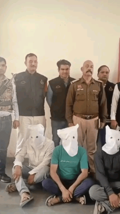 फरीदाबाद: फरीदाबाद पुलिस ने 5 बदमाशों को पकड़ा, ज्वेलरी शॉप में 20 लाख की डकैती का खुलासा