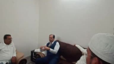 कानपुर पहुंचे हज समिति के अध्यक्ष श्री मोहसिन रजा जहां कार्यकर्ताओं ने उनका जोरदार किया स्वागत