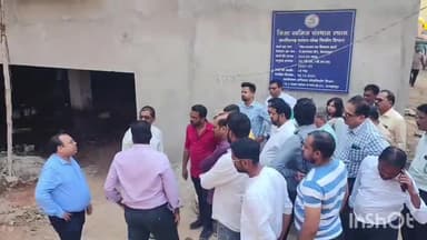 जगदलपुर: कलेक्टर हरिस एस ने गोल बाजार विकास कार्य का निरीक्षण किया, काम्प्लेक्स निर्माण को जल्द पूर्ण करने के दिए निर्देश