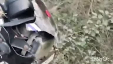 सिरोंज: गरेठा मार्ग पर आवारा पशु से टकराई मोटरसाइकिल, चालक बाल-बाल बचा