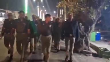 रामपुर: पुलिस अधीक्षक विद्यासागर मिश्र ने थाना कैमरी क्षेत्र में फ्लैग मार्च कर लोगों से की शांति व्यवस्था बनाए रखने की अपील