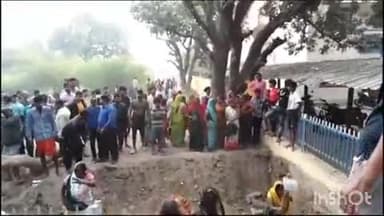 मंडुवाडीह क्षेत्र के ककरमत्ता उत्तरी में नागरिकों ने विरेका प्रशासन द्वारा रास्ता बंद करने का किया विरोध