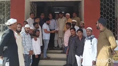 सिरोंज: रमजान माह में साफ-सफाई और विद्युत व्यवस्था के लिए ऑल इंडिया मुस्लिम त्योहार कमेटी ने तहसीलदार को ज्ञापन सौंपा