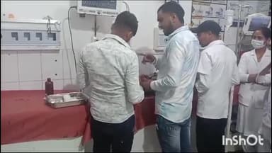 जमुई: बिचला कटौना के पास सड़क दुर्घटना में बाइक सवार युवक घायल, डायल 112 की पुलिस ने अस्पताल में कराया भर्ती