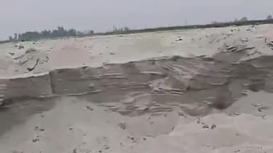 धनौरा: गजरौला के तिगरी गंगा धाम में चल रहा बालू खनन का कारोबार, ग्रामीणों ने किया वीडियो वायरल