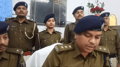 सासाराम: सासाराम नगर थाना में आयोजित की गई प्रेस वार्ता