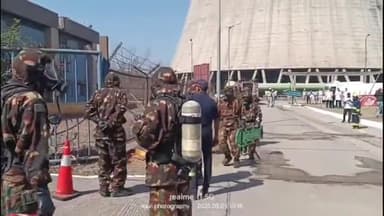 जांजगीर: अटल बिहारी बाजपेयी छत्तीसगढ़ राज्य ताप विद्युत उत्पादन इकाई मड़वा में हुआ NDRF व SDRF का जिला स्तरीय संयुक्त मॉक अभ्यास