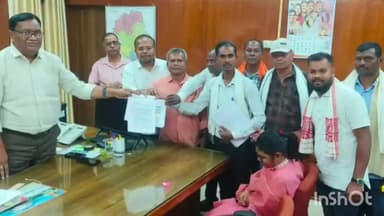 जगदलपुर: इंद्रावती नदी सूखने का खतरा, किसानों ने पानी की मांग को लेकर कमिश्नर को सौंपा ज्ञापन