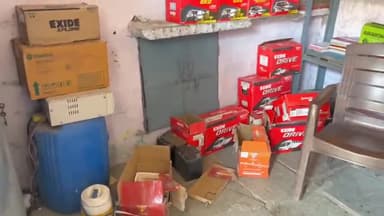 कनवास: सुकेत रोड़ की दुकान पर चोरों ने 2 लाख की बैटरी और इन्वेटर चोरी की वारदात को दिया अंजाम