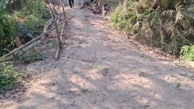 मोरवा: ररियाही पंचायत में निजी जमीन पर सड़क निर्माण को लेकर विवाद, अधिकारी को सौंपा गया आवेदन