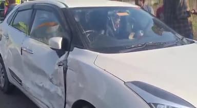 बिहिया: अमराई नवादा के पास ट्रक और कार की हुई टक्कर, कोई हताहत नहीं