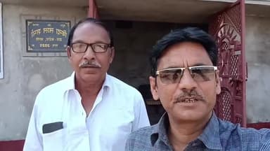 पंचायत कटेया विन्दा लाल शर्मा से औपचारिक प्रेस वार्ता