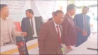 बिहार: बिहार शरीफ न्यायालय परिसर में राष्ट्रीय लोक अदालत का आयोजन हुआ