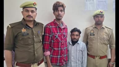 अमरोहा: अमरोहा नगर पुलिस ने एक वांछित अभियुक्त और एक अन्य को चरस के साथ पकड़ा