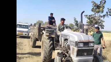 चांद: रमपुरी घाट पर रेत के अवैध परिवहन के दौरान राजस्व विभाग की टीम ने ट्रैक्टर और ट्रॉली जब्त की