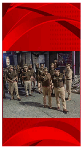 गौतम बुद्ध नगर: एसीपी प्रथम नोएडा ने सेक्टर 20 और 29 में फुट पेट्रोलिंग कर सुरक्षा व्यवस्था का लिया जायजा