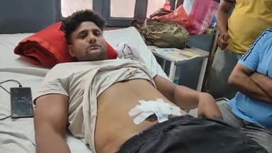 मथुरा: गांव राल में बाउंड्री निर्माण को लेकर एक युवक ने दूसरे युवक को मारी गोली, पैर में फंसी गोली से घायल अस्पताल में भर्ती