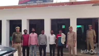 बलिया: दुबहड़ थाना पुलिस ने शांति भंग करने के आरोप में दो अलग-अलग स्थानों से पांच लोगों को किया गिरफ्तार