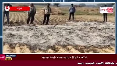 महावन के गाँव नगला महाराज सिंह में सरसों के ढेर में लगी आग, किसान को हुआ लाखों का नुकसान
#महावन #गाँव #नगला #महाराज