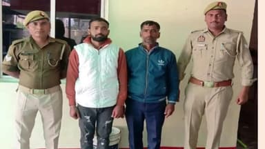 अमरोहा: अमरोहा देहात पुलिस ने दहेज एक्ट के दो अभियुक्तों को किया गिरफ्तार