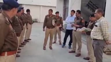 पलवल: चुनाव नोडल अधिकारी डीएसपी हथीन ने मतगणना से पहले सुरक्षा व्यवस्थाओं का जायजा लिया, निर्देश दिए