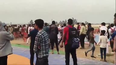 अमरोहा: अमरोहा में माली खेड़ा स्टेडियम में खेल के हार-जीत को लेकर खिलाड़ियों में जमकर हुई मारपीट