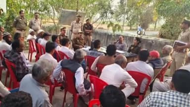 कांठ: कांठ और छजलेट क्षेत्र की पुलिस ने किया फ्लैग मार्च, व्यवस्थाएं देखी और दिए आवश्यक दिशा निर्देश