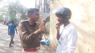 मुशहरी: सिकंदरपुर में ट्रैफिक पुलिस ने वाहन जांच अभियान चलाया, नौ हजार का चालान काटा