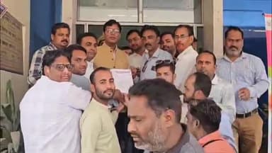 मैनपुरी: सीतापुर में पत्रकार की हत्या को लेकर मैनपुरी में इंडियन जर्नलिस्ट एसोसिएशन ने डीएम को सौंपा ज्ञापन