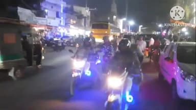 अडकी: जिले में शांतिपूर्ण होली के लिए विभिन्न थाना क्षेत्रों में फ्लैग मार्च