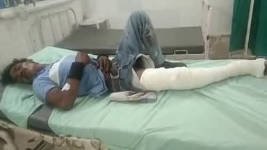 सहाड़ा: सहाड़ा रोड पर अज्ञात वाहन ने बाइक को मारी टक्कर, बाइक सवार घायल होकर जिला अस्पताल में भर्ती