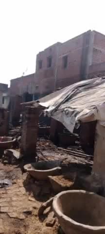 उदवंत नगर: जैतपुर स्थित खटाल में आग लगने से एक पशु की मौत, मालिक को लाखों का हुआ नुकसान