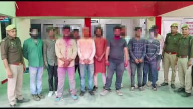 अमरोहा: होली के दिन मारपीट करने वाले 11 अभियुक्तों को अमरोहा देहात पुलिस ने किया गिरफ्तार