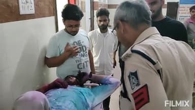 मुरैना नगर: एमएस रोड पर कलेक्टर के बंगले के सामने बुलेट सवार युवक अज्ञात वाहन से टकराकर घायल, उपचार के बाद भर्ती