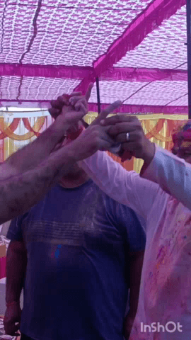 भरतपुर: जिला कलेक्टर अमित यादव ने अपने निवास पर मनाई होली