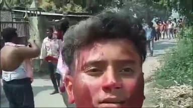 तमकुही राज: करजहा गांव के युवाओं ने एकता की मिसाल पेश करते हुए मिलजुलकर मनाया होली त्योहार