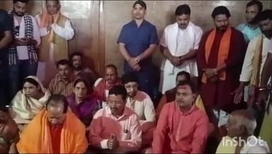 लखीसराय: जिले के प्रसिद्ध अशोक धाम मंदिर में डिप्टी सीएम ने की पूजा-अर्चना