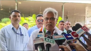 दुर्ग: पूर्व मुख्यमंत्री भूपेश बघेल ने कहा, उन्हें या उनके बेटे को कोई नोटिस नहीं मिला है