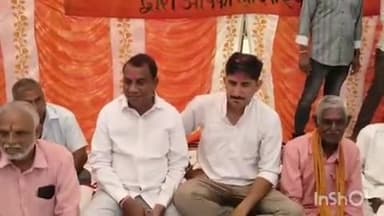 बांसवाड़ा: त्रिपुरा सुंदरी मंदिर परिसर में विशाल गैर नृत्य का हुआ आयोजन, सांसद राजकुमार रोत व विधायक अर्जुन बामनिया ने की शिरकत