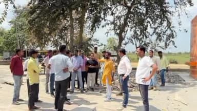 डुमरियागंज: बढनीचाफा नगर पंचायत अध्यक्ष ने बलुआ समय माता स्थान पर 30 मार्च को दीपोत्सव कार्यक्रम के लिए किया स्थलीय निरीक्षण