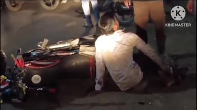 बड़ौद: बडौद कृषि उपज मंडी के सामने दो बाइकों के बीच हुई टक्कर, 3 लोग हुए घायल