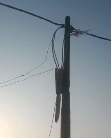 कालपी: कालपी नगर में प्लास्टिक लाइन से बिजली चोरी करते हुए वीडियो सोशल मीडिया पर हुआ वायरल