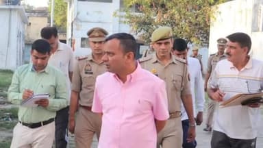 कांठ: वरिष्ठ पुलिस अधीक्षक, मुरादाबाद ने पुलिस रिचार्ज के लिए पुलिस लाइन का भ्रमण निरीक्षण किया