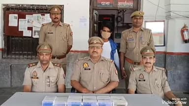मिर्ज़ापुर: जीआरपी पुलिस ने प्लेटफार्म नंबर 3 से ₹1,20,000 अनुमानित कीमत के 6 मोबाइल के साथ एक शातिर चोर को किया गिरफ्तार